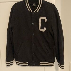 Crooks & Castles “In Cash We Trust” Letterman Jacket